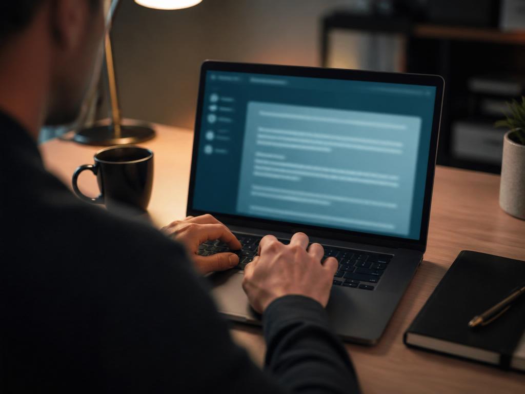 A rep reviews the AI's draft before sending.